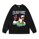 Rock Star T Shirt American Rapper Lil Uzi Vert Print T-shirt Long Sleeve
