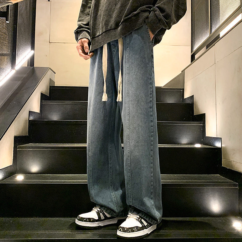 Nasa Jeans Men's American Boys Pants Fashion Brand Spring