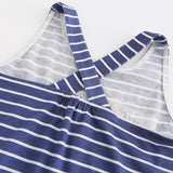 Girl Dress Children's Dress Summer Knitted Cotton Cartoon Embroidered Rabbit Vest Princess Dress Cute Girl