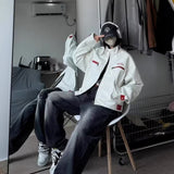 Unisex Baseball Jersey PU Jacket