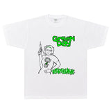 Rock Star T Shirt Green Day Kerplunk T-shirt Green Day Band Loose Short Sleeve
