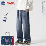 Nasa Jeans Men's Spring Fashion Brand Loose Casual Pants