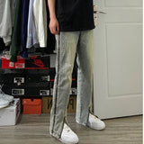 Unisex Jeans High Street Design Straight ins Casual