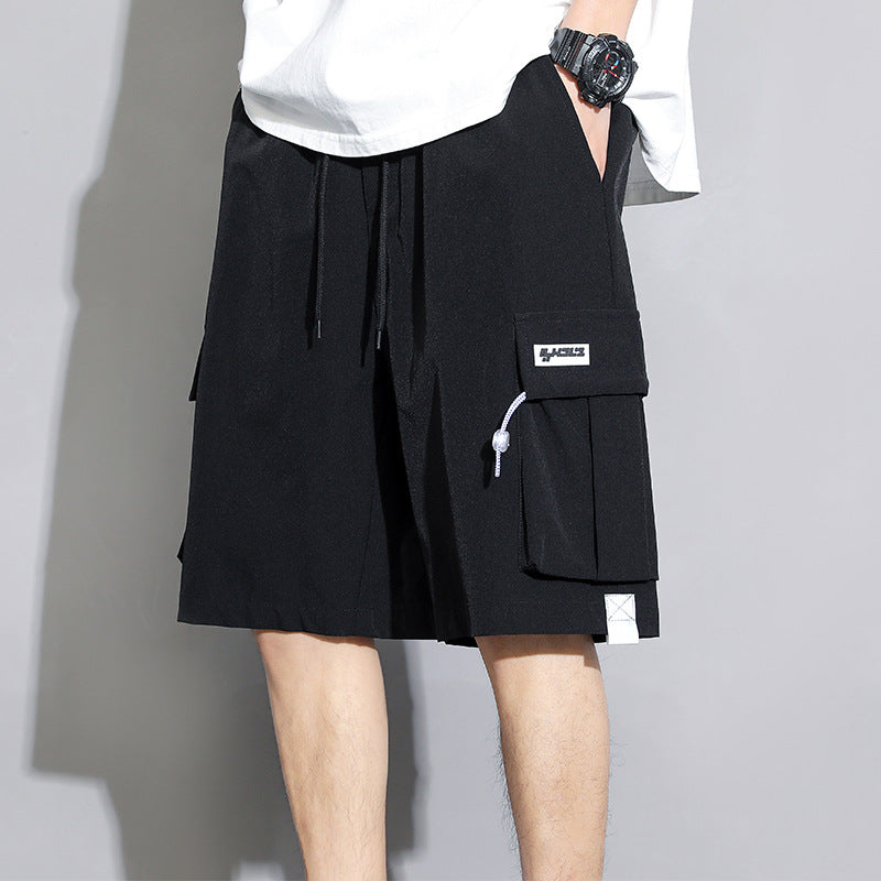 Nasa Shorts Men's Trendy Beach Pants Summer Loose Sports