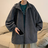 Nasa Jacket Jacket Men's Spring and Autumn Fashion Brand Loose Pu Handsome Boys