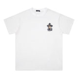 CHH Chrome Heart T Shirts T-Shirt Loose Cross Print