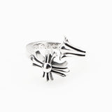 Chrome Heart Ring Personality Fashion