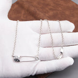 Chrome Heart Necklace Collarbone Chain