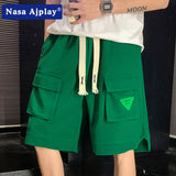 Nasa Shorts Men's Summer Fashion Brand Student Loose