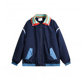 Unisex Baseball Jersey Vintage Lapel Baseball Jacket Jacket