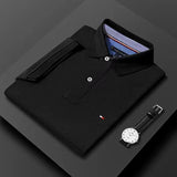 Tommy T Shirts Summer Polo Shirt Cotton Large Size Loose Casual