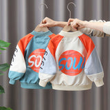 Boy Jacket Boy's Autumn Coat Kids' Jacket Spring and Autumn Western Style Baseball Uniform
