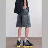 Unisex Jeans American Vintage Denim Shorts Loose Sport
