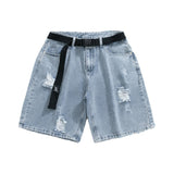 Nasa Shorts Denim Shorts Men Summer Fashion Brand