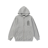 CHH Chrome Heart Hoodie Crowe Hooded Sweater Cardigan Zipper Loose Casual