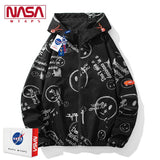 Nasa Sun Protection Shirt Summer Men and Women Sun Protection Clothing Fashion Brand