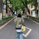 Unisex Baseball Jersey Spring and Autumn Baseball Uniform Casual Loose Jacket Cover