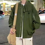 Unisex Baseball Jersey Spider Jacket Loose Hip Hop Loose Couple Baseball Jacket