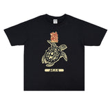 Rock Star T Shirt Printed Short Sleeve round Neck T-shirt American Style Trend