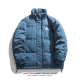 Men Coat Cotton Coat Men's Winter Loose Retro Coat