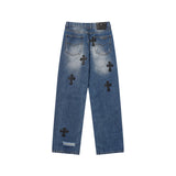 CHH Chrome Hearts Jeans Ripped Jeans