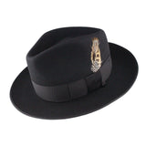 Walter White Hats Solid Color Top Hat Pure Wool Felt Hats Vintage Jazz Felt Hat