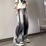 Unisex Jeans Tie-dye Old Pants