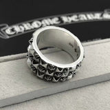 Chrome Heart Ring Vintage Thai Silver
