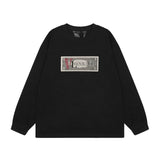 Vlone Sweatshirts Fall/Winter Dollar Big V Letter Crew Neck