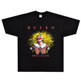 Rock Star T Shirt Queen Innuendo T-shirt Queen Band Rock Loose Short Sleeve