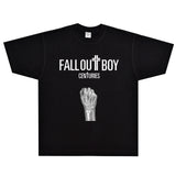 Rock Star T Shirt Fall Out Boy Centuries T-shirt Rock American Style Loose Short Sleeve