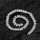 Zircon necklace zircon tennis chain