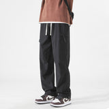 Nasa Sweatpants Men's Spring and Summer Thin Loose Straight