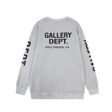 Gallery Dept Sweatshirts Unisex Loose Casual Crew Neck Sweater