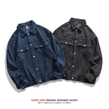 Men Long-Sleeve Shirt Spring Shirt Coat Men's Spring and Autumn Loose