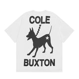 Cole Buxton T Shirts Hound Letter Print