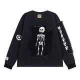 Gallery Dept Sweatshirts Unisex Loose Casual Crew Neck Sweater