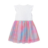 Girl Dress Summer Girls' Veil Dress Dress Sequin Embroider Mesh Princess Dress