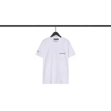 CHH Chrome Heart T Shirts Sanskrit Large Logo Cross Print Short Sleeve T-Shirt