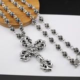 Chrome Heart Necklace Cross Necklace