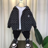 Boy Jacket Boys' Coat Spring and Autumn Western Style Top Clothes Handsome