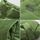 Men Coat Men's Winter Warm and Loose All-Matching Couple Cotton-Padded Clothes Casual Jacket