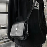 Chh Chrome Heart Leather Bag Sword Cross