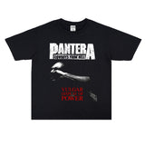 Rock Star T Shirt T-shirt Printed Short Sleeve Loose Cotton Men and Women Heavy Weight