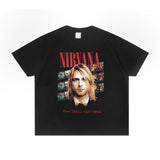 Rock Star T Shirt Printed T-shirt Cotton Loose