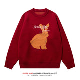 Men Sweater round Neck Sweater Men's Winter Loose