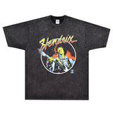 Rock Star T Shirt Jimi Hendrix T-shirt Rock Loose Vintage Short Sleeve