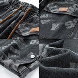 Nasa Shorts Men's Denim Shorts Summer Loose Casual