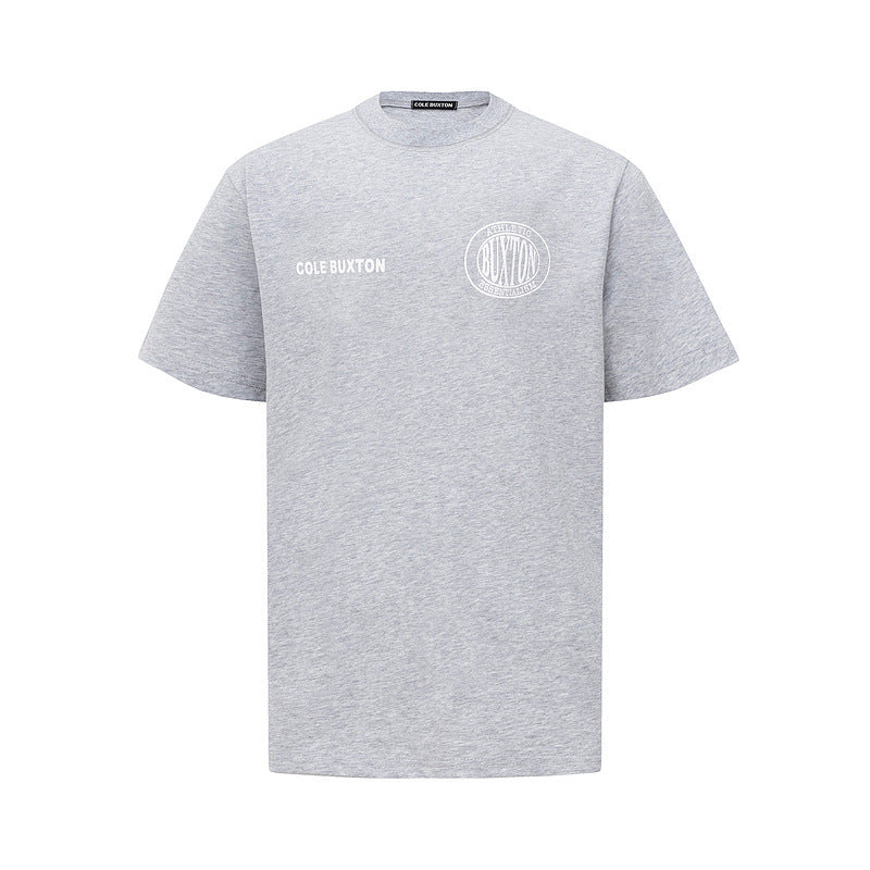 Cole Buxton T Shirts Summer Cotton Crew Neck