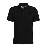 Tommy T Shirts Tommy Polo Cotton Short-Sleeved T-shirt Men's Casual Polo Collar Embroidery Polo Shirt
